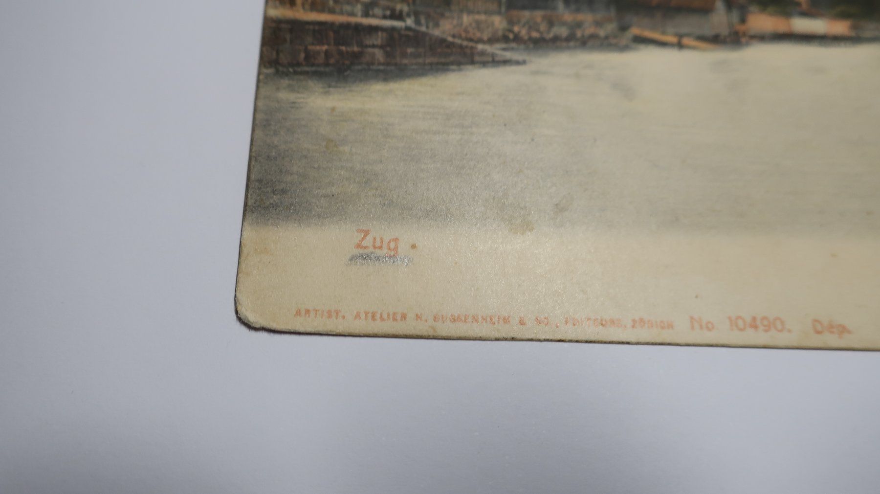 Cartes postales: Zug – Défectueux à Cormoret par Pascalll2001 3