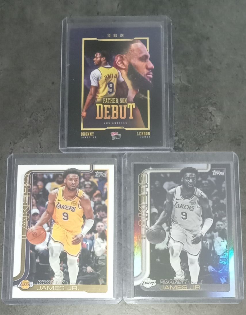 Cartoline: Bronny James NBA cards lot  – Nuovo (secondo la descrizione) da Vallorbe venduto da ant_75wx