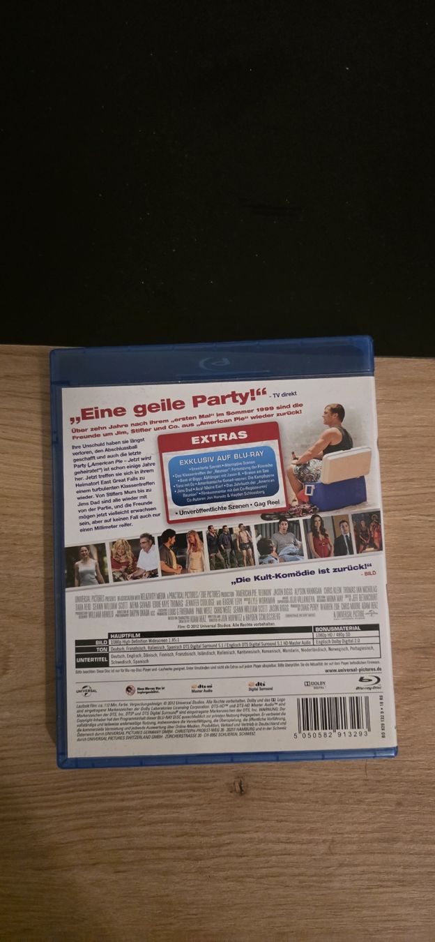 Tutti i DVDs: Blu-ray American Pie Das Klassentreffen  – Usato da Arbon venduto da rub_bv6g 1