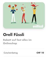 Orell Füssli Gutschein CHF 10 Onlineshop
