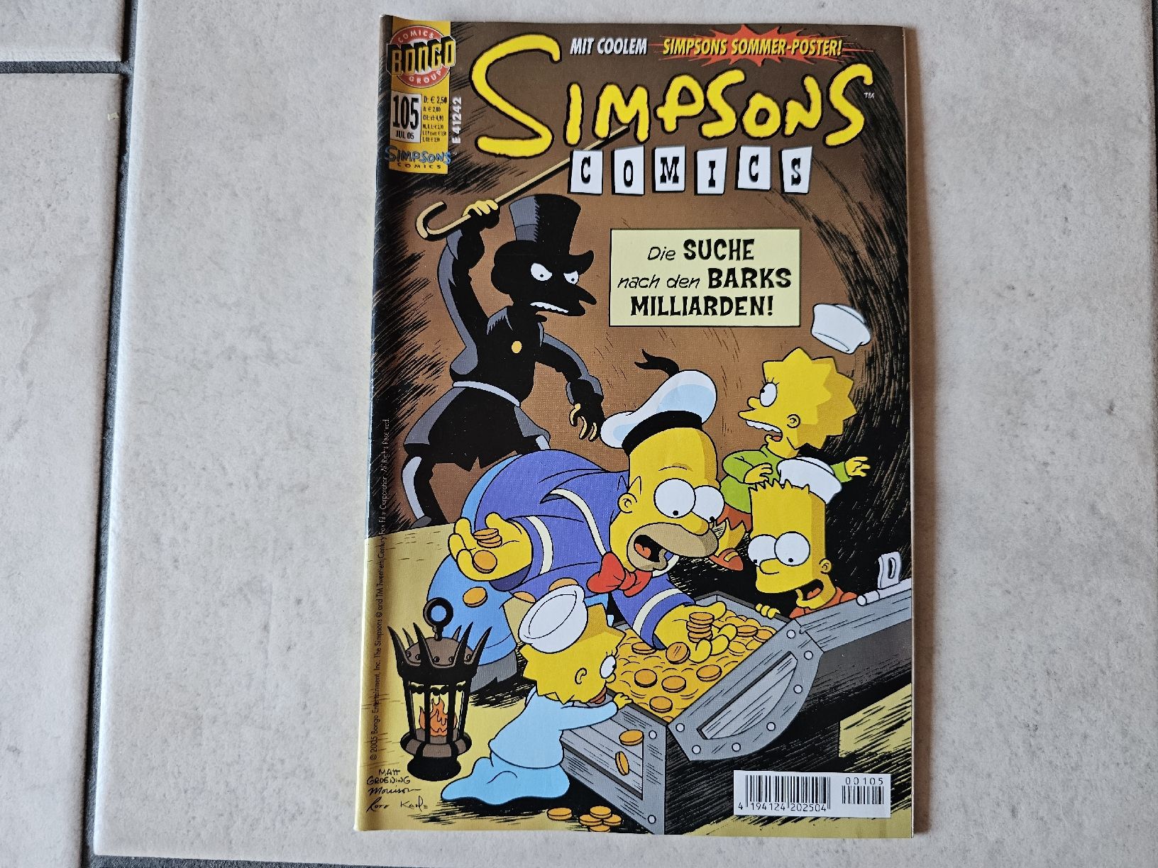 Fumetti: Simpsons Comic  -  Heft #105 – Usato da Schneisingen venduto da backstore24