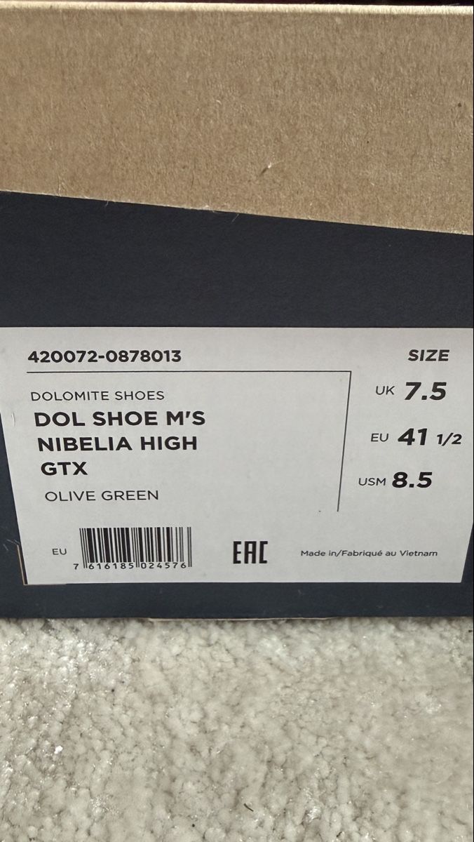 Dolomite Herrenschuhe: Dolomite GoreTex Hiking Boots - 41,5 -New – Neu und originalverpackt aus Troistorrents von mor_p5rv 3