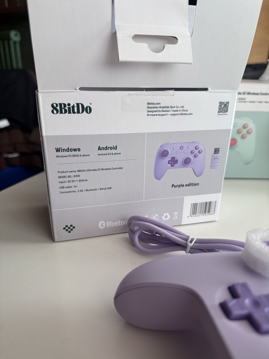 8BitDO Controller: 🎮💜 8BitDo Ultimate 2C Wireless Controller Purple – Nuovo (secondo la descrizione) da Oftringen venduto da EverydayStuff 4