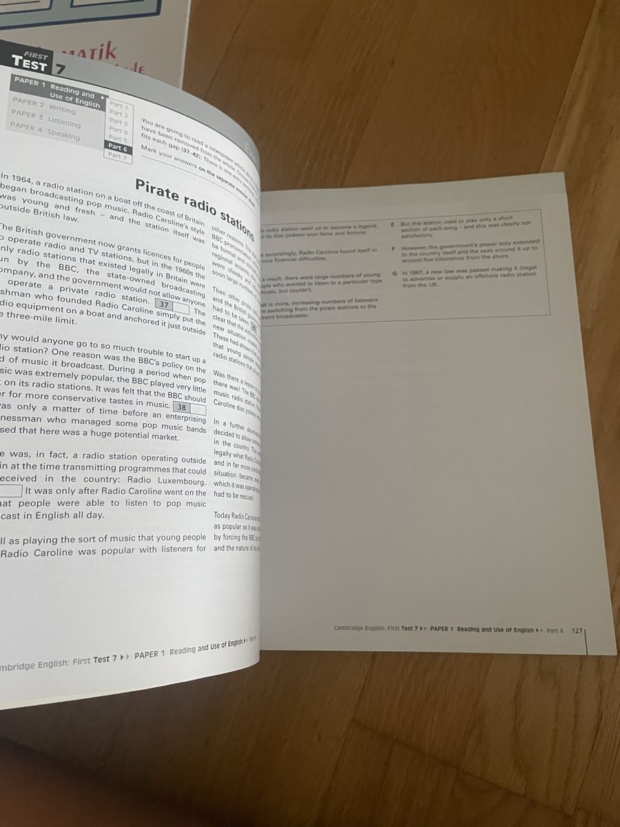 Libri: Cambridge English First FCE 1 – Nuovo (secondo la descrizione) da Zürich venduto da estela22 1