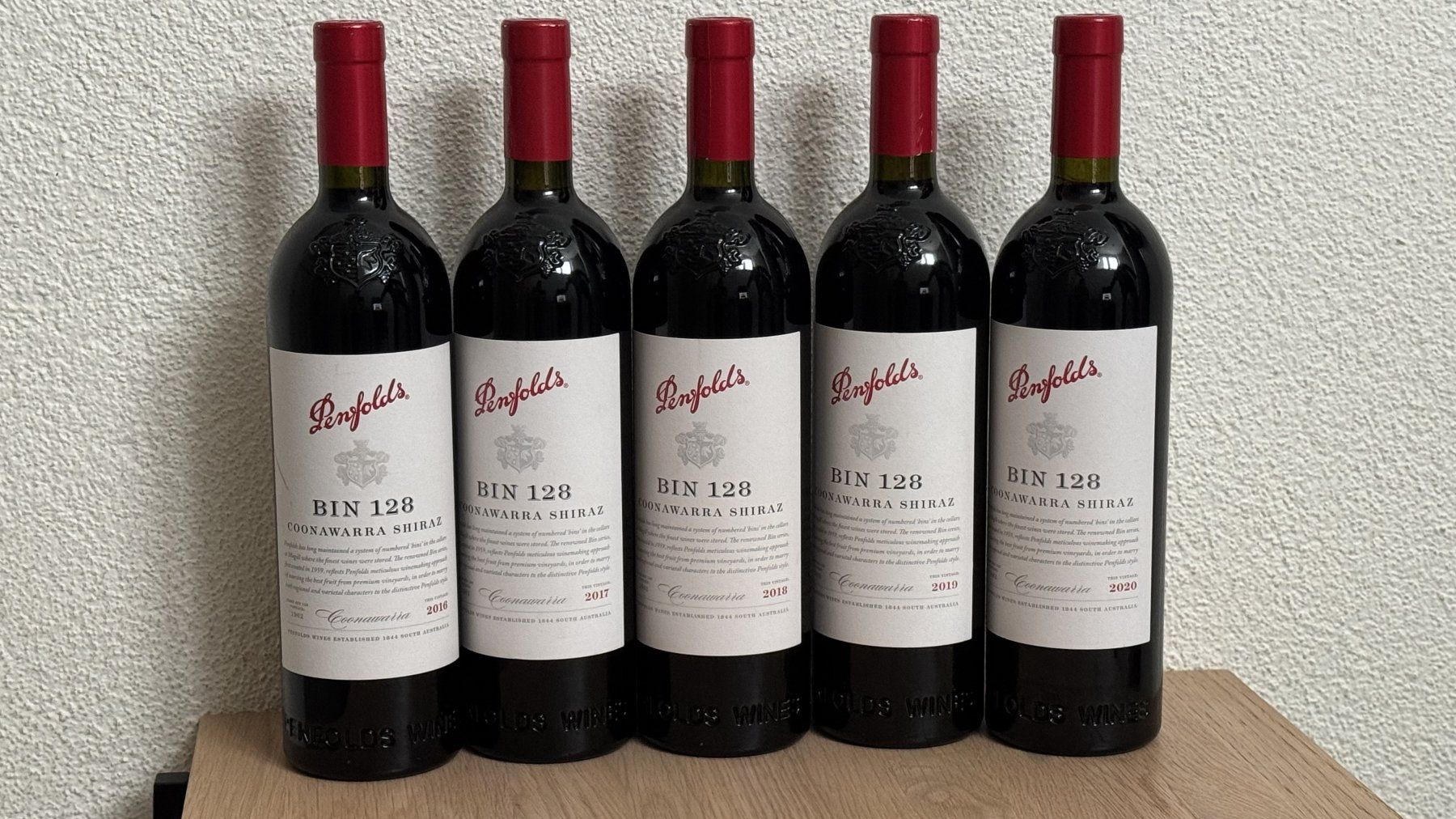 Vino: Vertikale Penfolds BIN 128 2016-2020 – Usato da Schafisheim venduto da Massaranduba