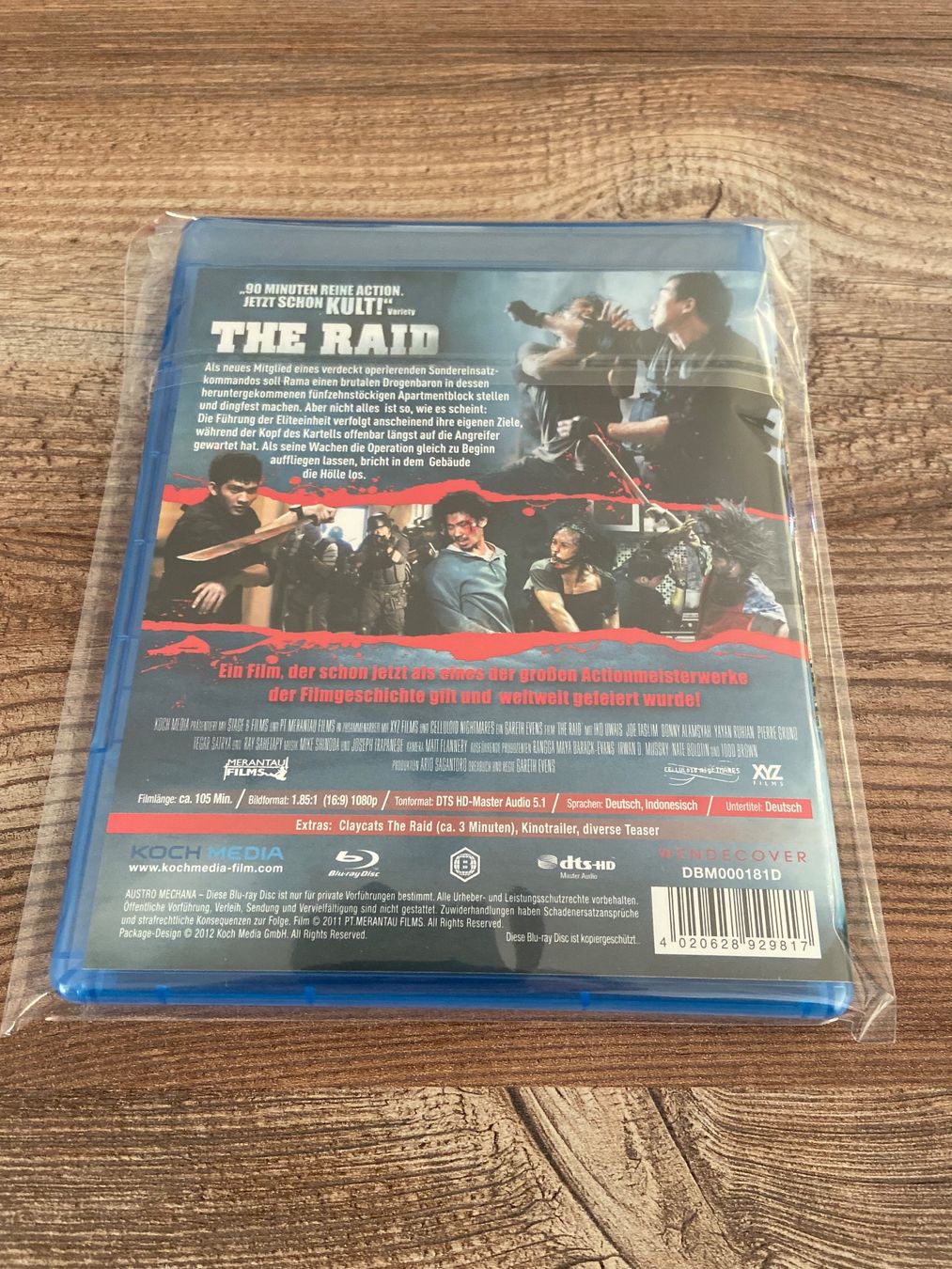 Tutti i DVDs: The Raid Blu-ray+DVD in Top Zustand! – Usato da Hasle LU venduto da P89erni01 1