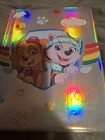 Notizbuch Paw Patrol silber glänzend neuwertiger Zustand