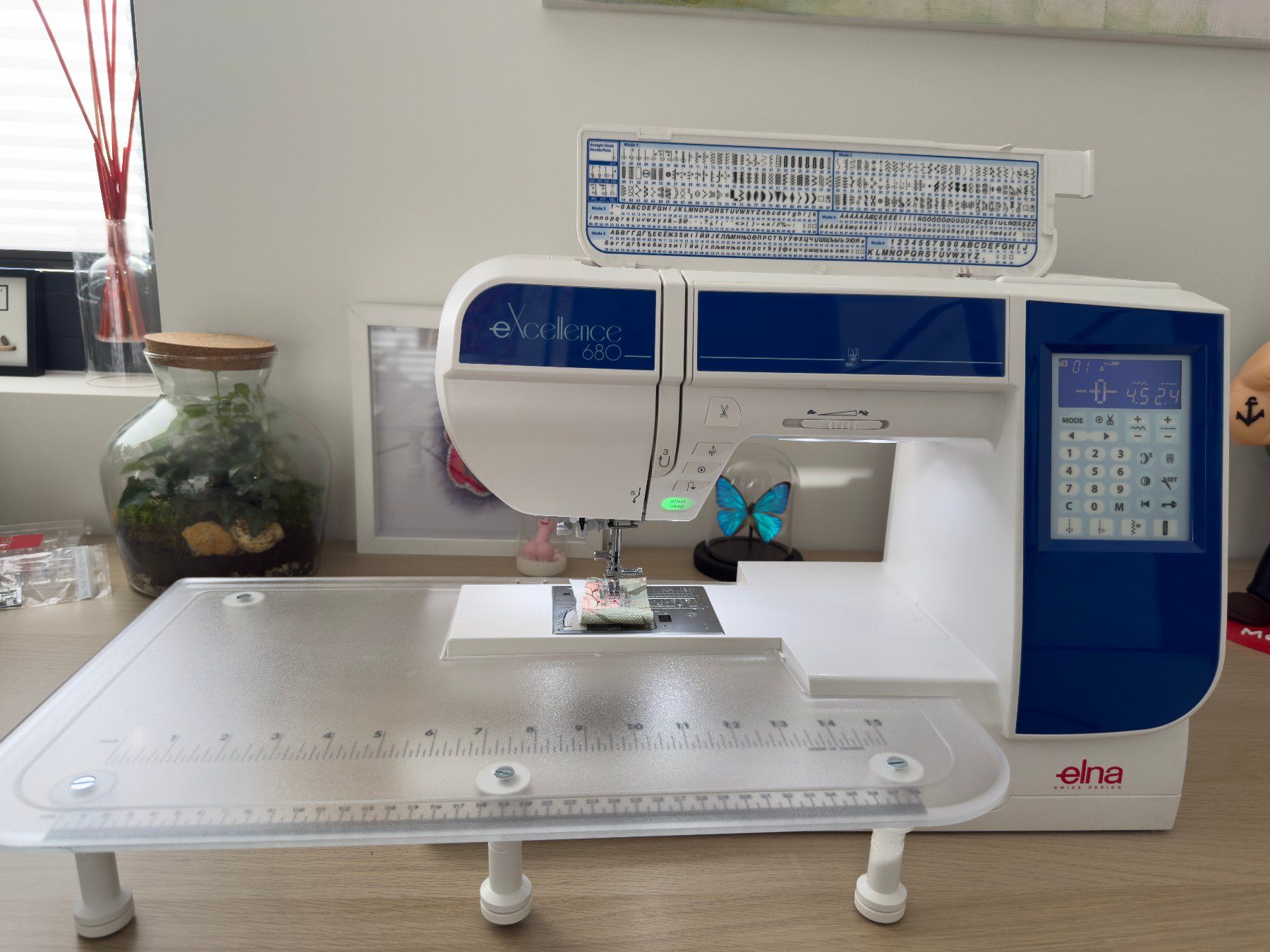 Macchine da cucire: Machine à coudre ELNA EXCELLENCE 680 – Usato da Vessy venduto da marine64 3