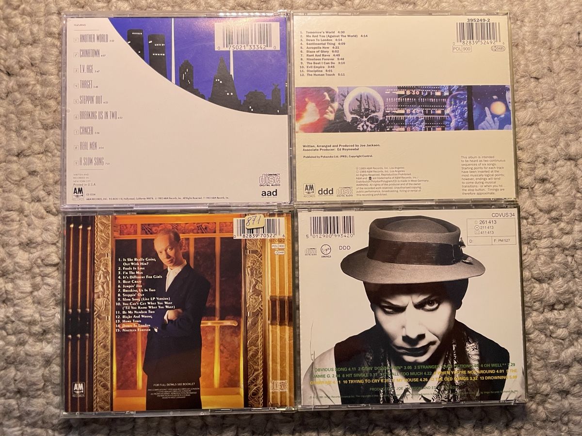CDs: 4x Joe Jackson – Gebraucht aus Reinach AG von trigger7811 1