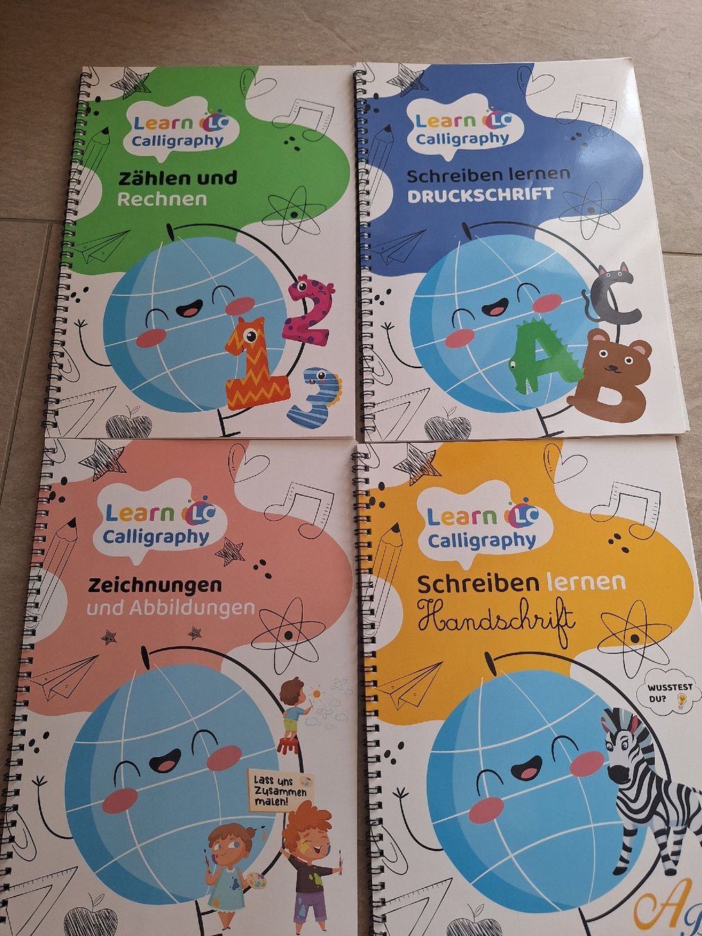 Blocchi: Junior Paket - Learn Calligraphy / Schreiblernhefte ab 4j – Nuovo (secondo la descrizione) da Buochs venduto da DasBaerchi