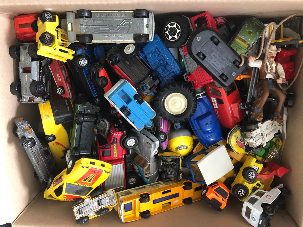 Lot De 10 Voitures Miniatures Matchbox En Métal - Occasion