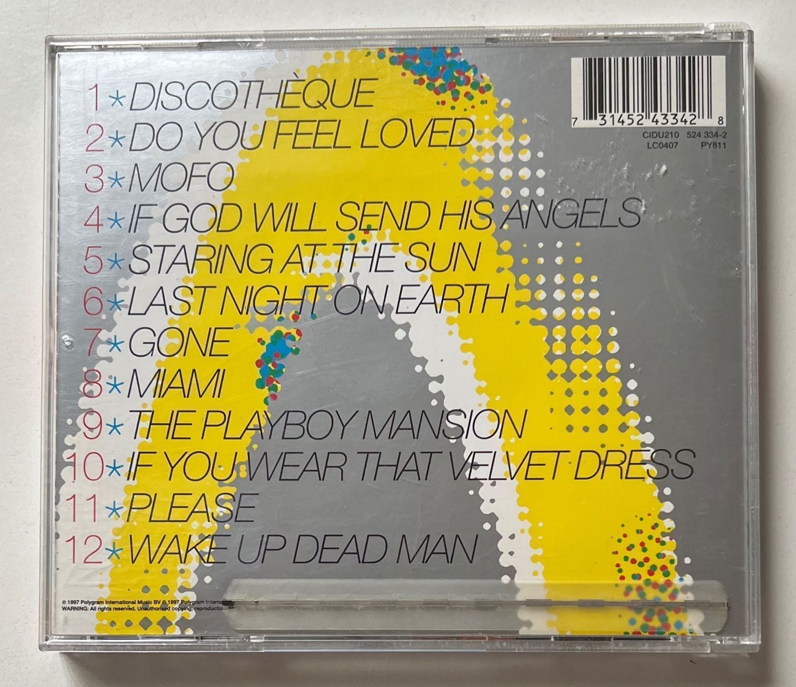 CDs: U2 / Album: Pop – D'occasion à Näfels par rottabi 1