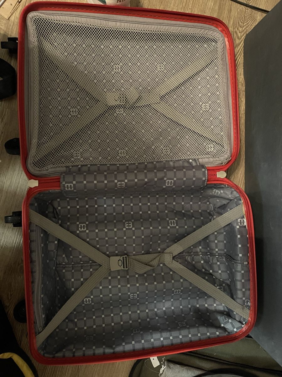 Reisekoffer: Red Enrico Benetti Suitcase with TSA Lock – Neu (gemäss Beschreibung) aus Vallamand von eli_tk9d 4