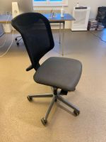 Bürostuhl von Giroflex, schwarz, gebraucht