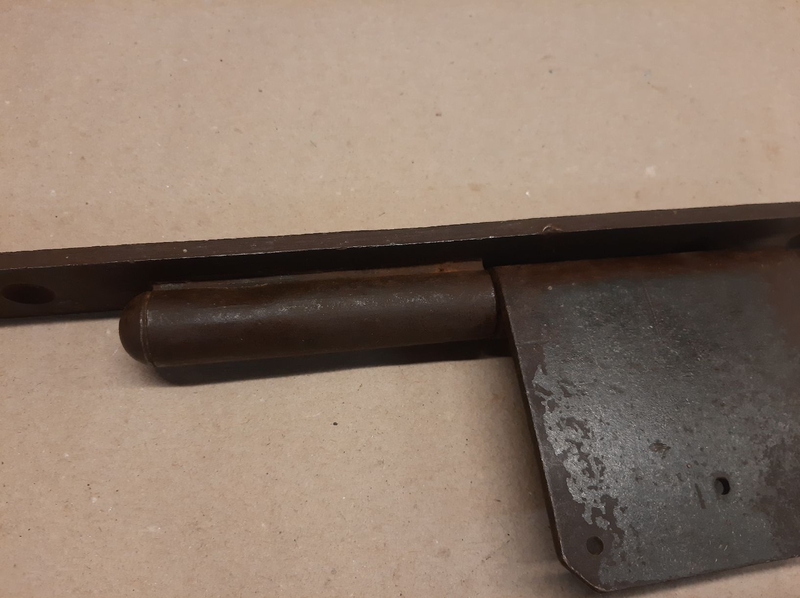 Porte: Altes Scharnier aus Eisen, 32 cm – Usato da Mels venduto da Melzi 7