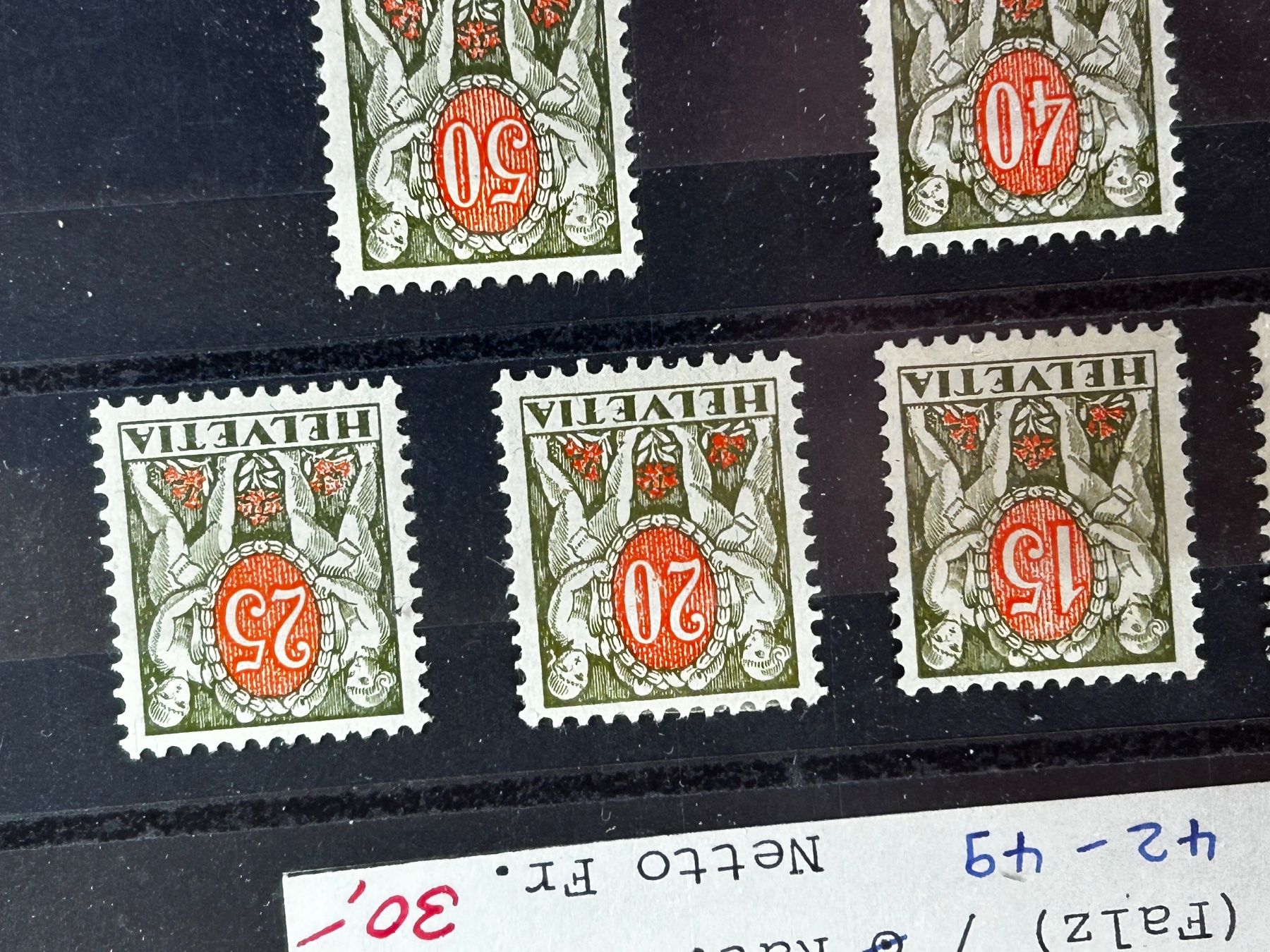 Tutti i francobolli: Briefmarken 1942-1949 – Usato da Dittingen venduto da Bellevista 5