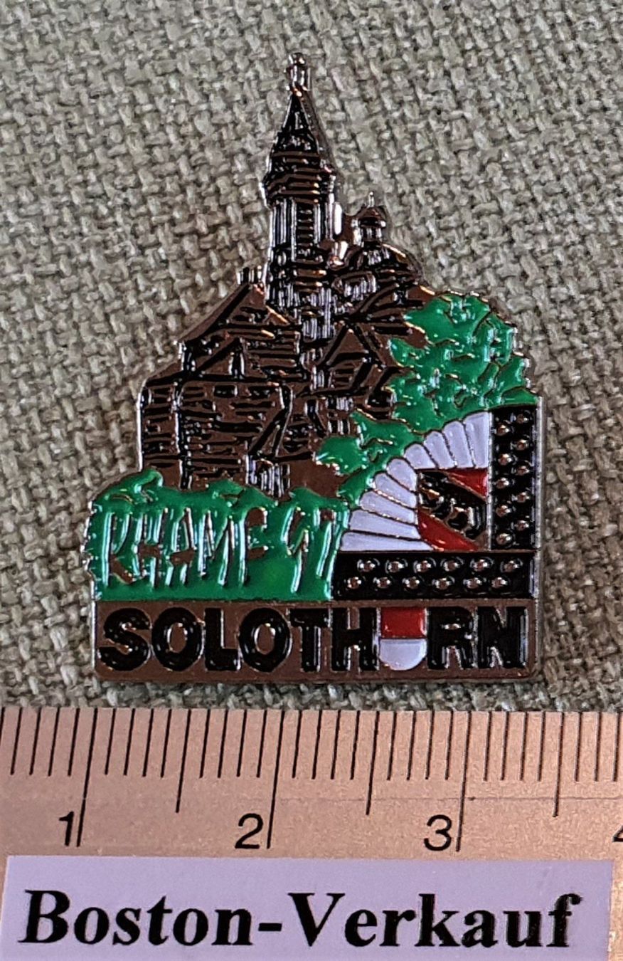 Placchette & Badge: D943 - Pin KHAMF97 Solothurn Bern Suisse – Usato da Reinach BL venduto da Boston-Verkauf 1