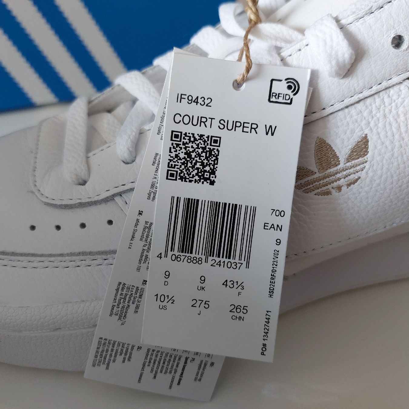 Adidas Herrenschuhe: Adidas Court Super Sneaker – Neu und originalverpackt aus Schenkon von 1996234 1