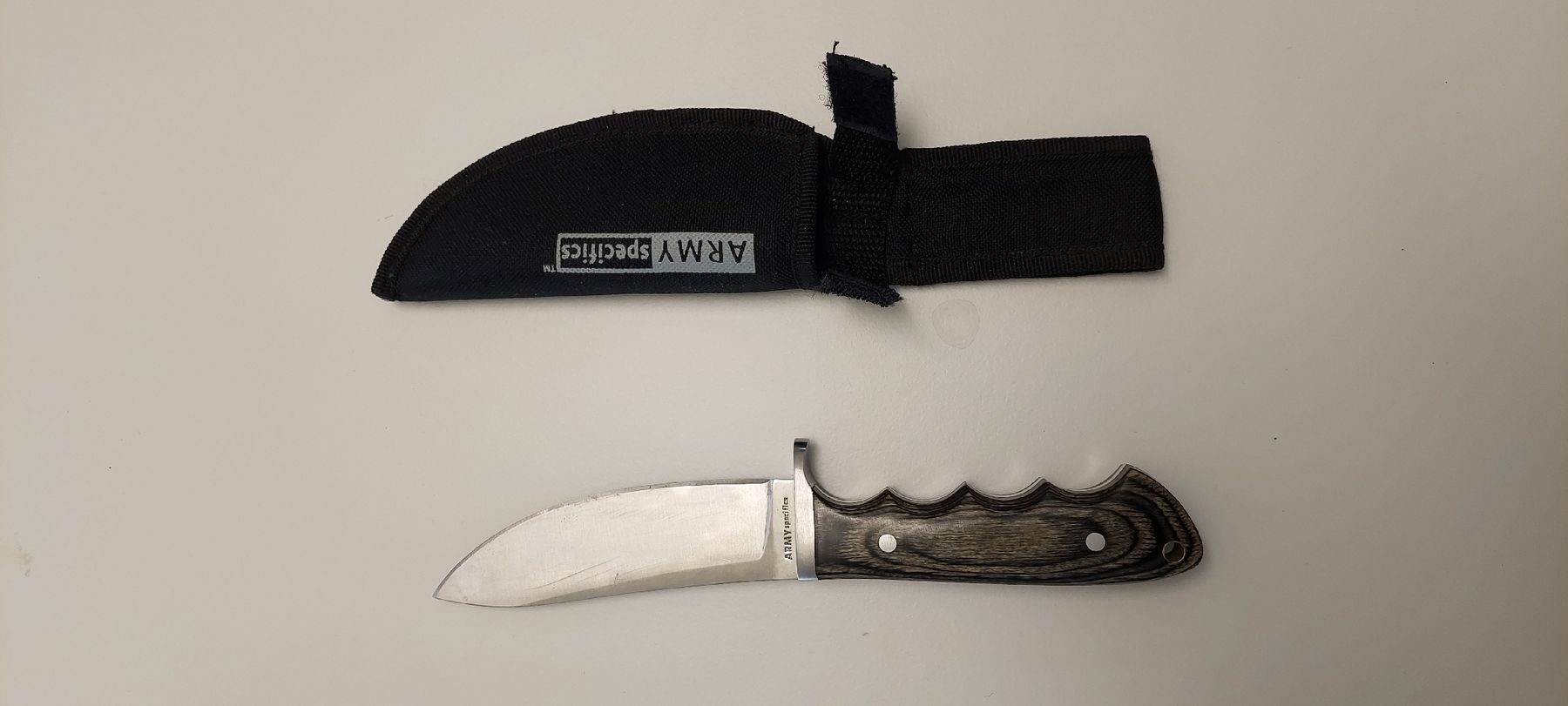 Coltellini militari: Messer ARMY specifics mit Scheide guter Zustand – Usato da Rothenburg venduto da Schomi3 3
