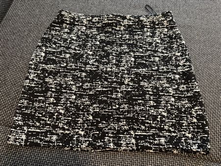 Chicoree Minirock, Grösse 38, Schwarz/Weiss gemustert Neu
