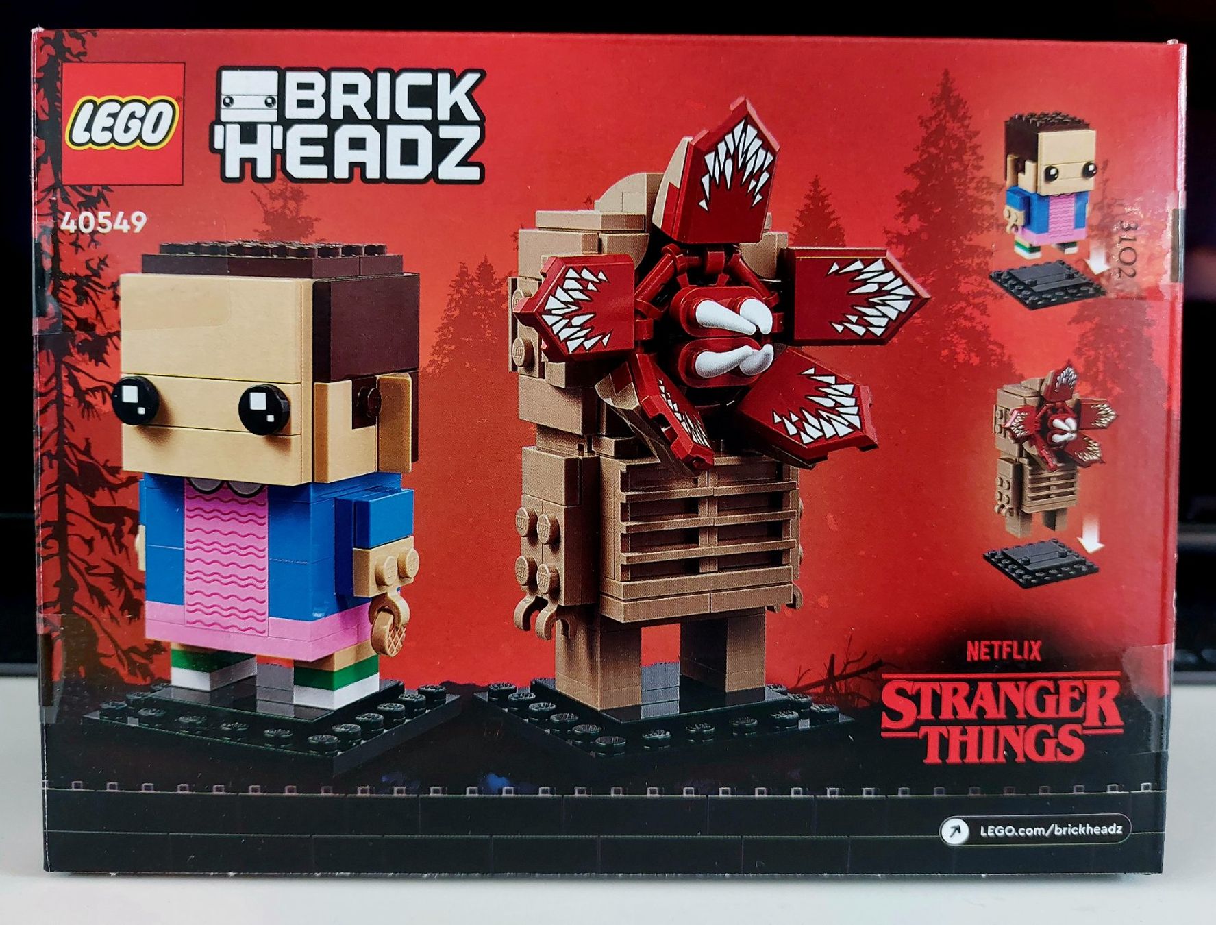 Libri: Lego Stranger Things 40549 Brick Headz . NEW Neu – Nuovo e nell'imballaggio originale da Bern venduto da Ciprofloxacina 1