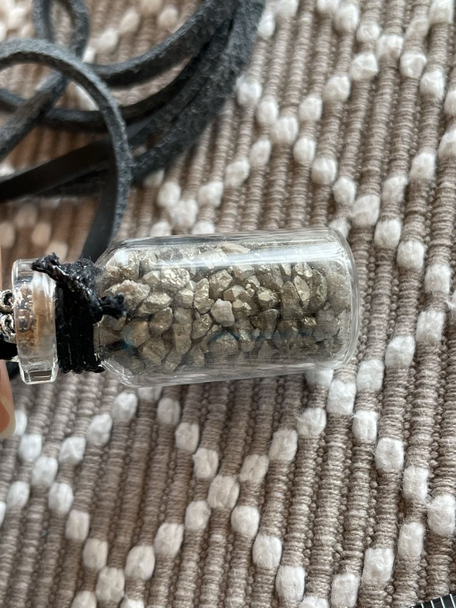 Catenine: Kette mit Pyrit Edelstein – Nuovo (secondo la descrizione) da Rümlang venduto da euqinom16 3
