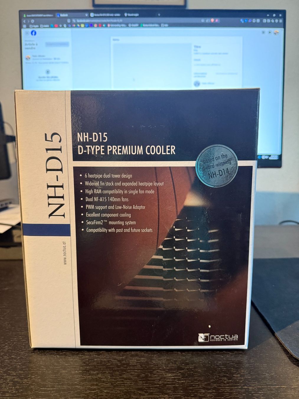 Noctua Componenti elettronici: Ventirad Noctua NH-D15 – Nuovo (secondo la descrizione) da Carouge GE venduto da pab_sk8w 7