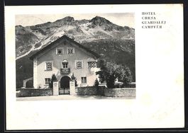 AK Campfèr, Hotel Chesa Guardalej, 1946