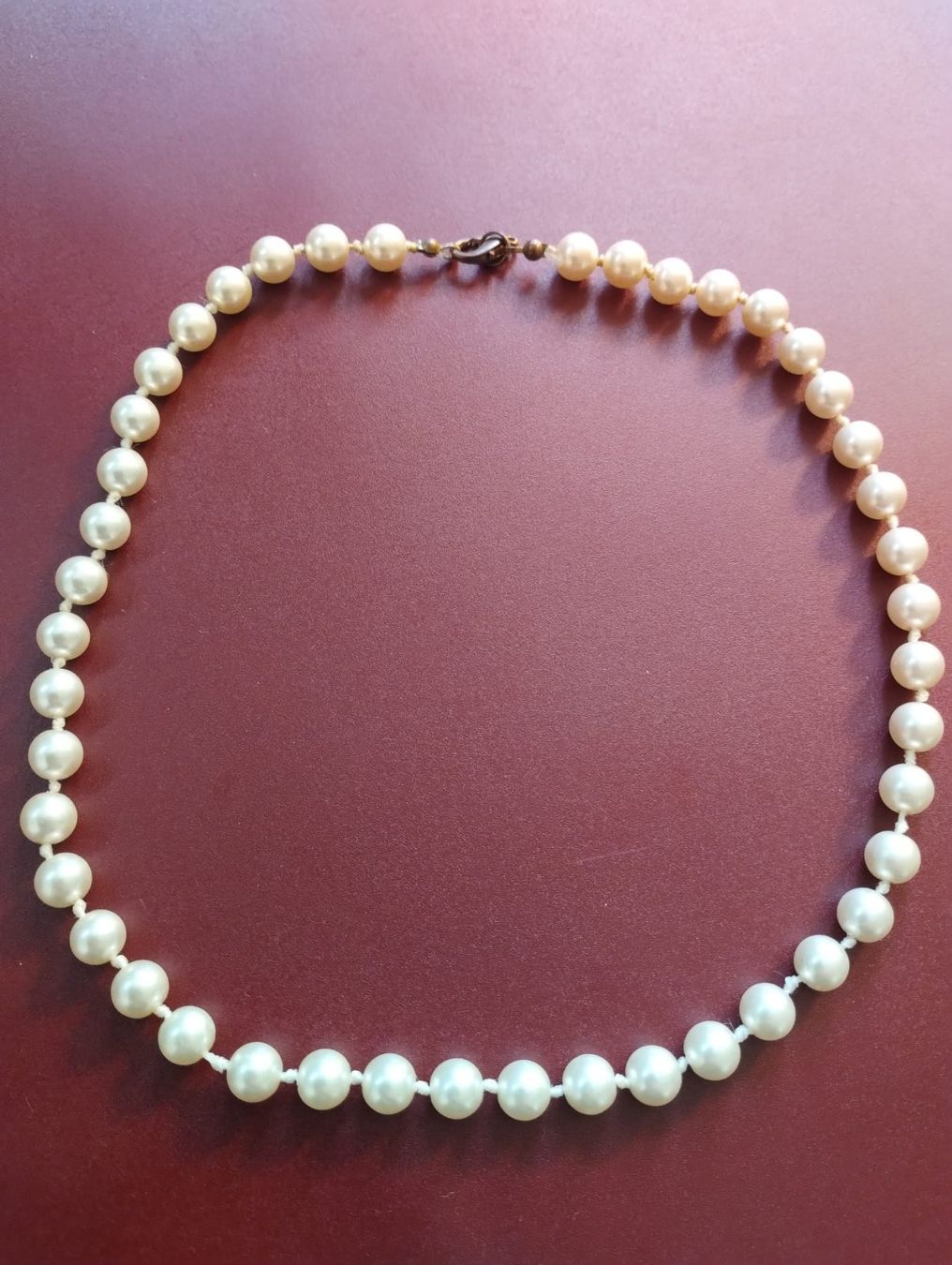 Catenine: Elegante vintage Perlenkette – Usato da Weisslingen venduto da Dmusikus
