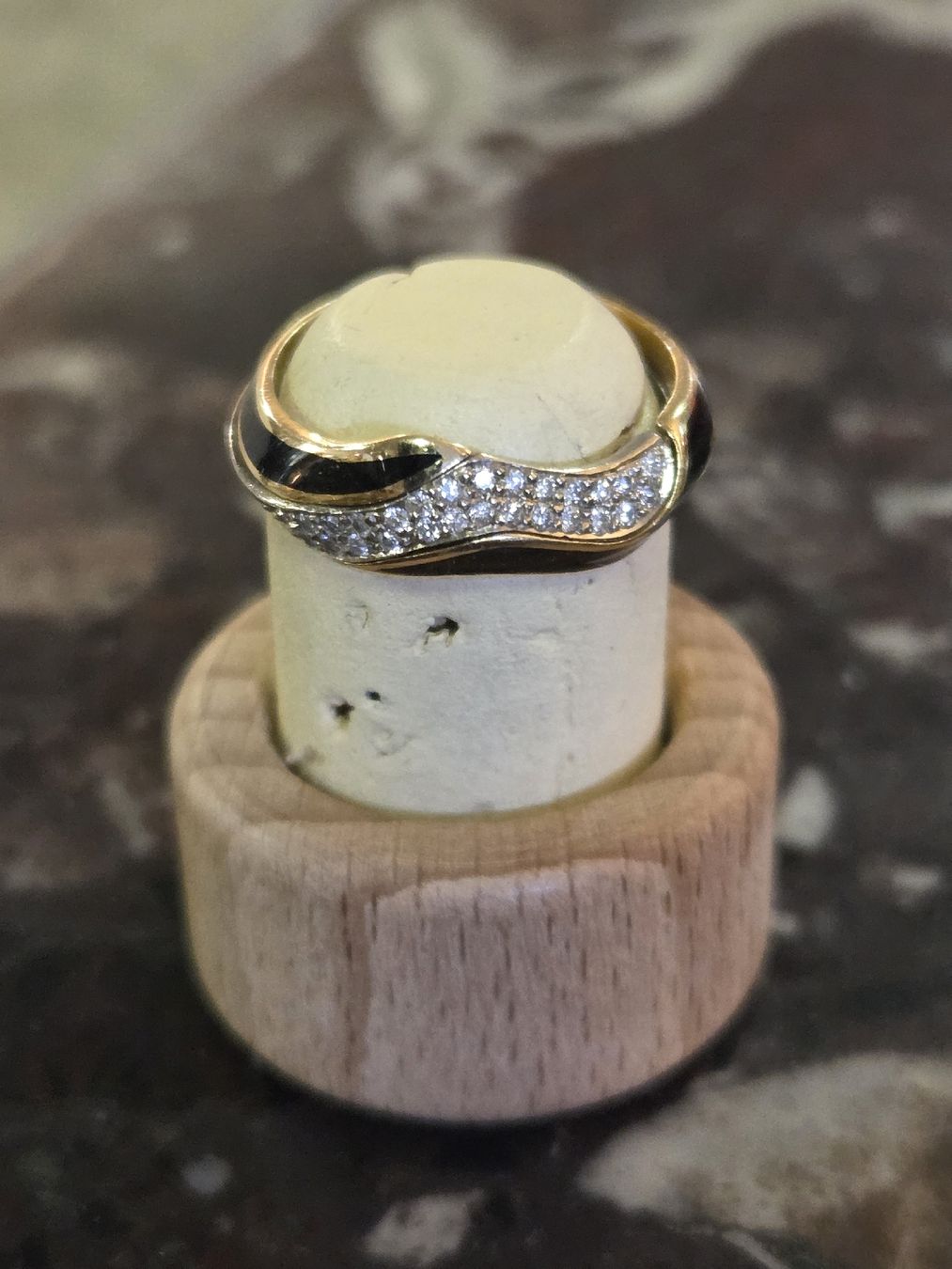 Anelli: weiss / gelbgold Diamantring  / "750" – Nuovo (secondo la descrizione) da Burg im Leimental venduto da Spuma87