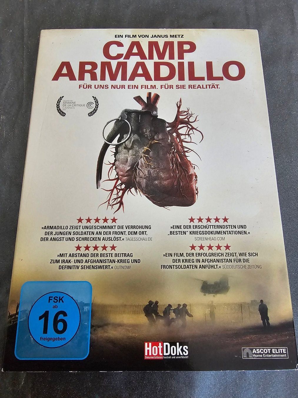 Tutti i DVDs: DVD - Camp Armadillo (Kriegsdokumentation) – Usato da Biberist venduto da Foolio0