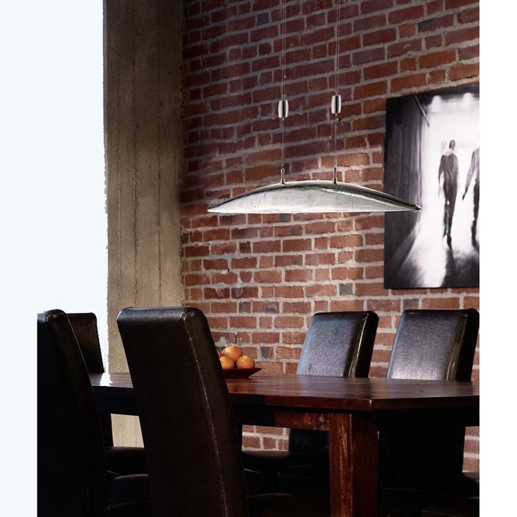 Lampadari & plafoniere: LED Pendelleuchte, Aluminium, Gewölbt – Nuovo (secondo la descrizione) da Kreuzlingen venduto da Smart-Light 2