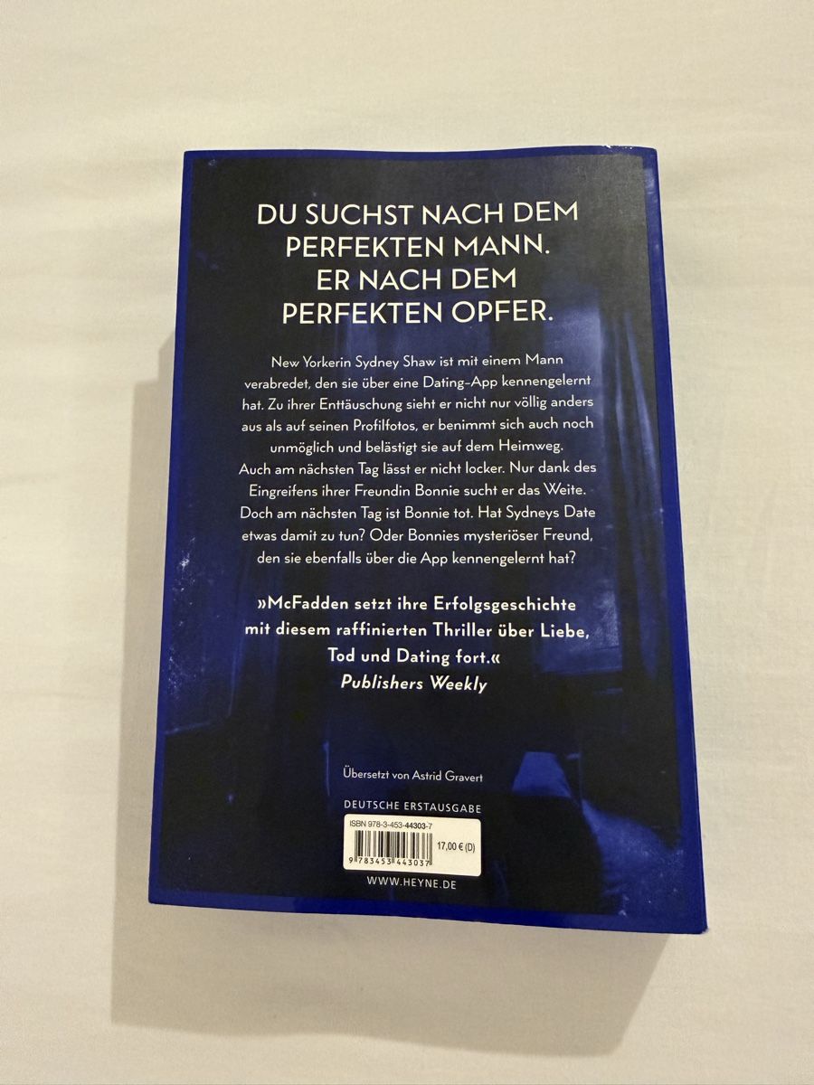 Libri:  Der Freund – Freida McFadden – Usato da Gossau SG venduto da laura_dema 1
