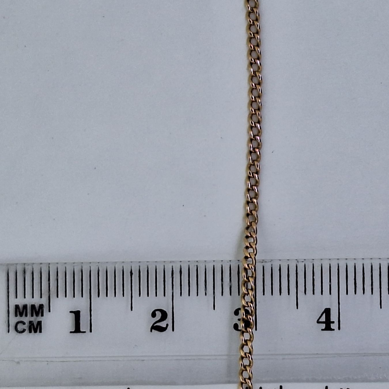Catenine: Edle sowie robuste Flachpanzerkette – Usato da Unterägeri venduto da Altgoldschmuck 1