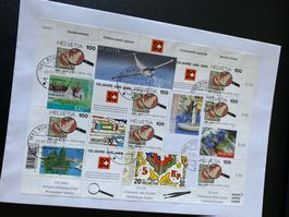 125 Jh VSPhV  mit 8 Block Marken  eingefügt im Kleinbogen