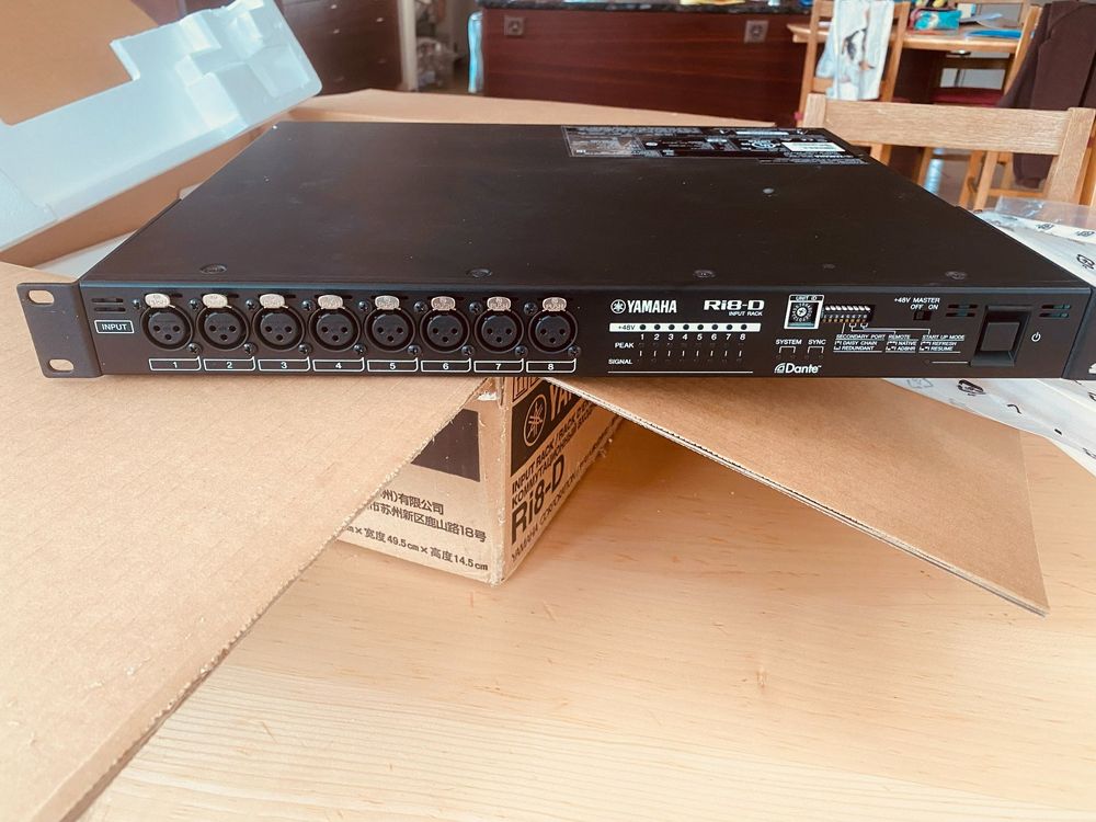 Yamaha Ri8-D Dante Audiointerface (Gebraucht) in Huttwil für CHF 500 ...