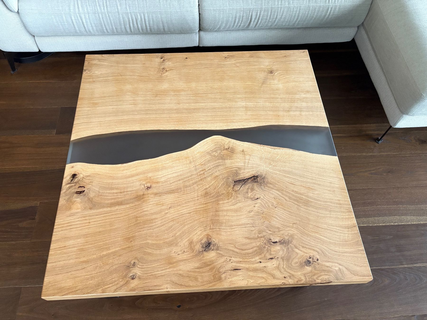 Tavoli: Couchtisch / Epoxidharz Tisch / Rivertable / Salontisch – Nuovo (secondo la descrizione) da Grellingen venduto da fablo_design 2