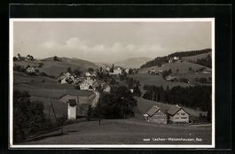 Lachen-Walzenhausen, Ortsansicht aus der