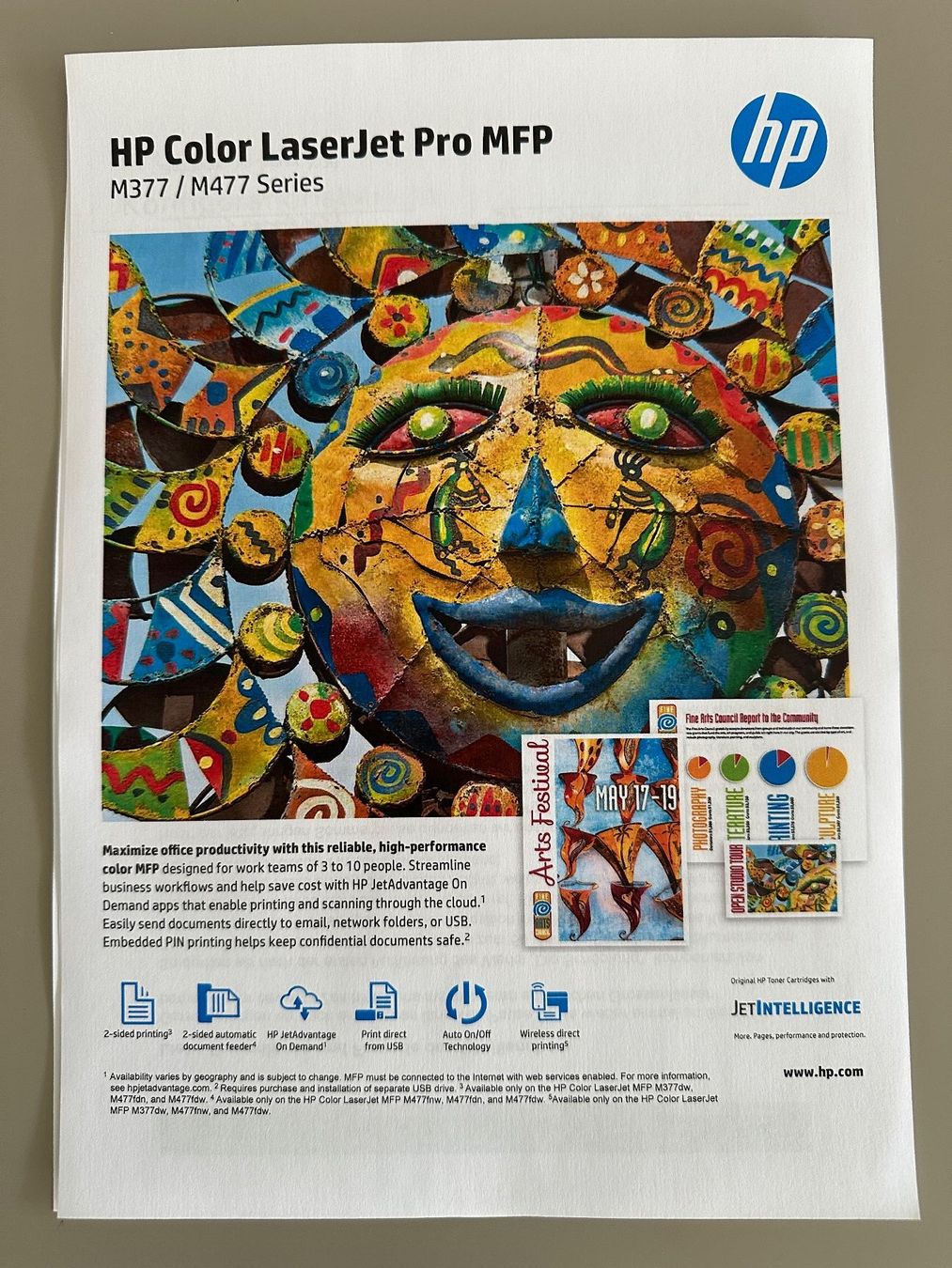 Hewlett Packard Imprimantes: HP Color LaserJet Pro MFP M477fdw – D'occasion à Hofstetten SO par RJHockaday 5