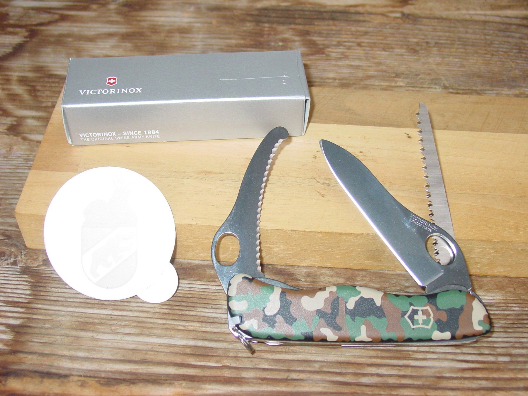 Victorinox Accessori: Victorinox  Jägermesser Hunter XT Camo – Nuovo e nell'imballaggio originale da Ursenbach venduto da rekruten-shop