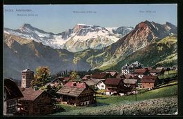 Adelboden, Gesamtansicht mit Wildstrubel