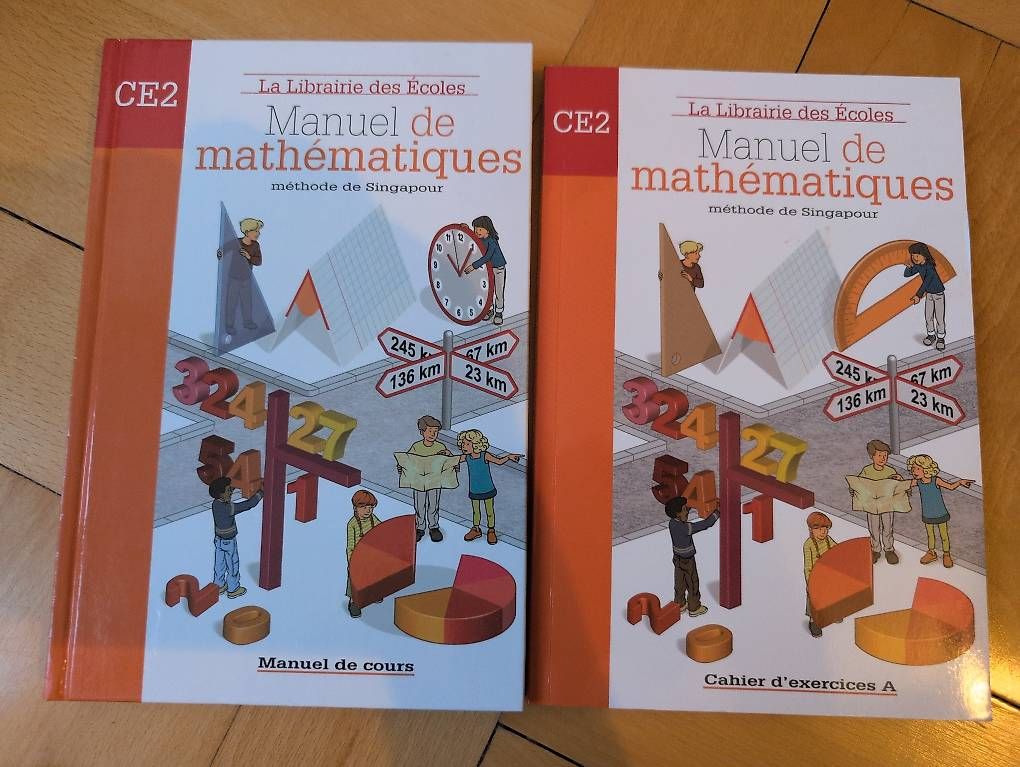 Libri: Manuel mathématiques méthode Singapour – Usato da La Chaux-de-Fonds venduto da Mcleonita