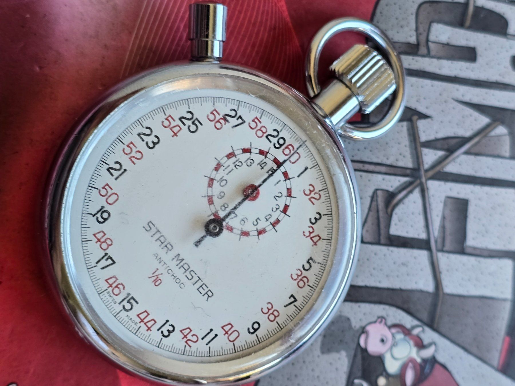 Uhren: 558 Star Master Stoppuhr Chronograph – Gebraucht aus Muri AG von Corredor