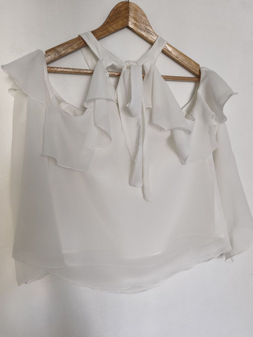 Mango Chemisiers: Mango draped blouse, size S – D'occasion à Zürich par nir_n9jc 4