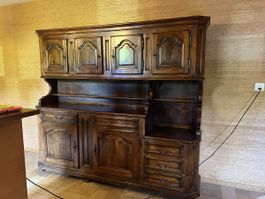 Buffet rustique en bois ancien