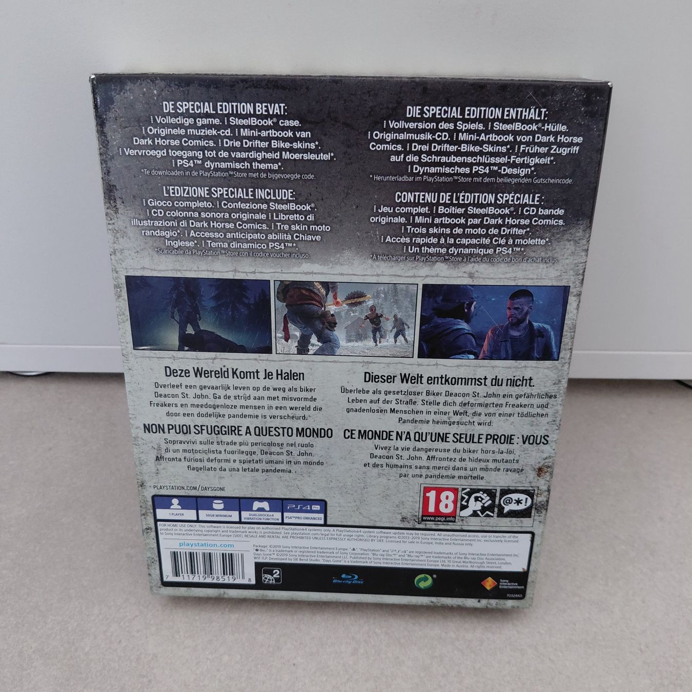 Giochi: Days Gone Special Edition  (PS 4) – Usato da Uezwil venduto da -Retrogames- 2