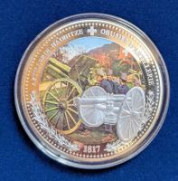 Schweizer Armee 1817-Haubitze (polierte Platte) 70mm/137g