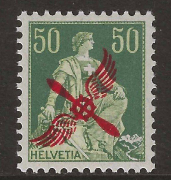 Tutti i francobolli: 1919 : Flugpost Nr. F2 - postfrisch ** - KP 180.-- – Nuovo (secondo la descrizione) da Gümligen venduto da Geniusbuy
