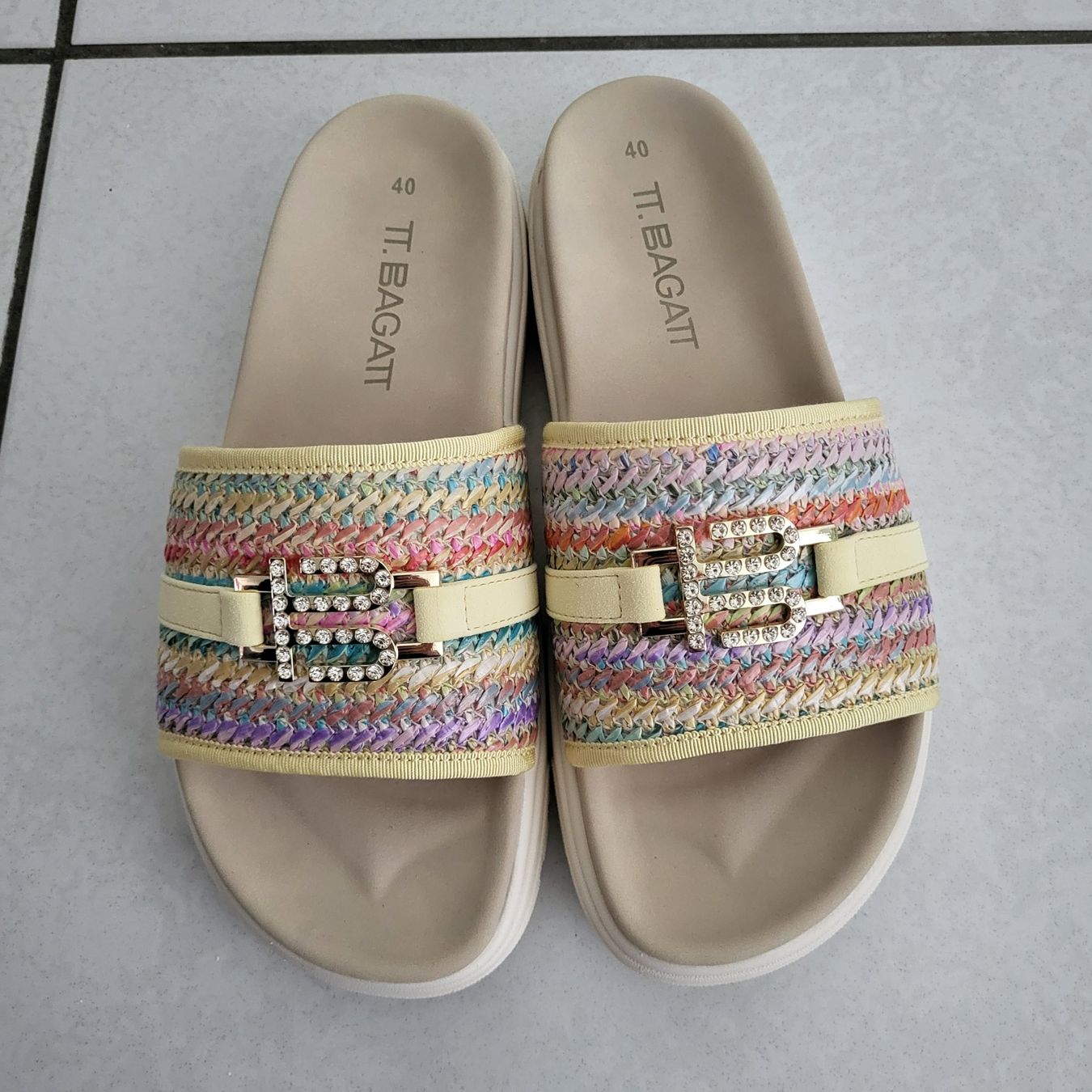 Bagatt Scarpe da donna: TT Bagatt Pantoletten gr.40 – Nuovo (secondo la descrizione) da Grüsch venduto da zottli26