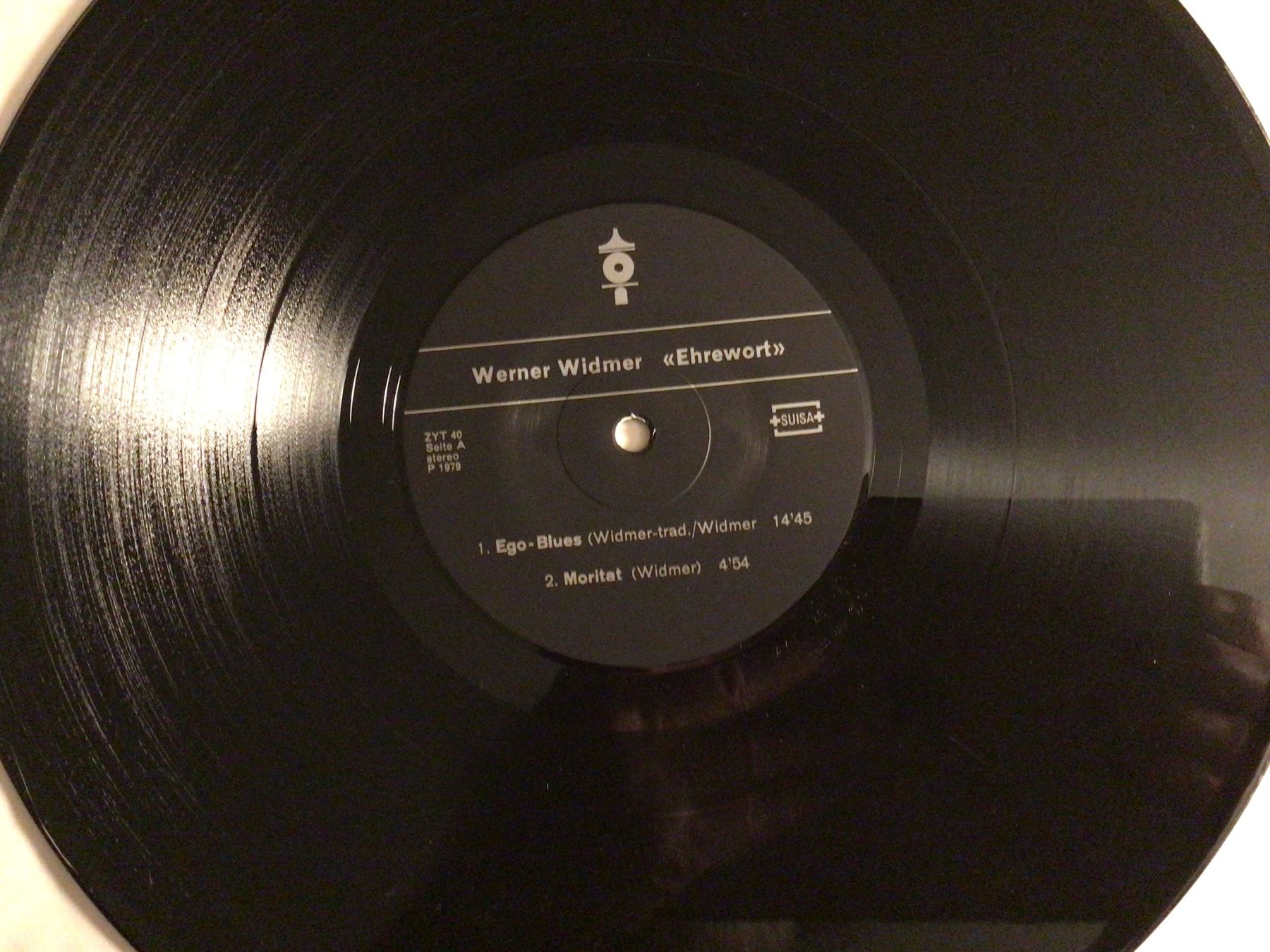Schallplatten: WERNER WIDMER, Ehrewort, LP, 1979 – Gebraucht aus Steinach von Quarkie 2